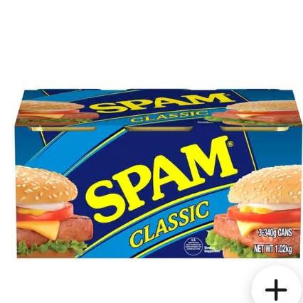 Spam Regular Luncheon Meat 340 g x 3 ct