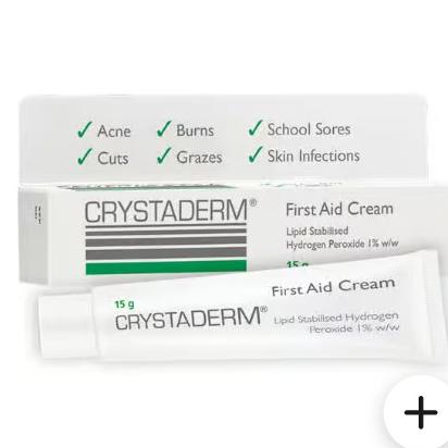 Crystaderm First Aid Cream 15 g
