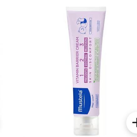 Mustela Vitamin Barrier Cream 108 g