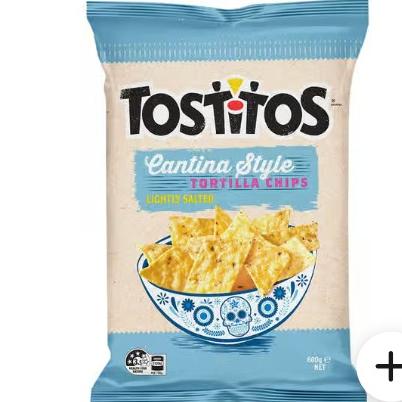 Tostitos Lightly Salted Tortilla Chips 600 g