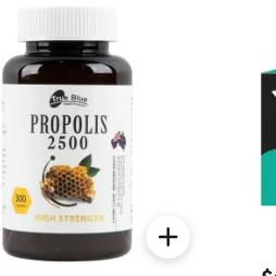 True Blue Propolis 2500 Capsules 300 ct