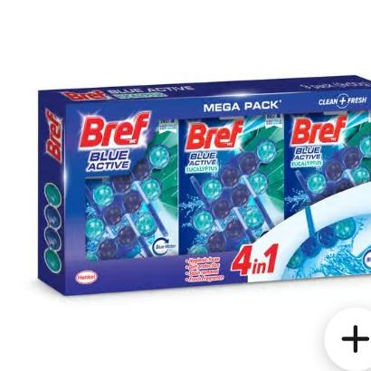 Bref Blue Active Toilet Cleaner 50 g x 9 ct