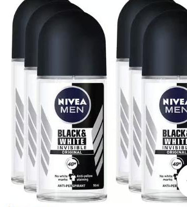 Nivea Roll-On Deodorant 50 ml x 6 pk