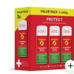 Bosisto's Eucalyptus Spray 200 ml x 3 ct