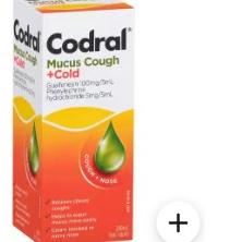 Codral Mucus Cough & Cold 200 ml
