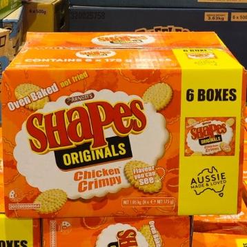 Arnott's Shapes Chicken Crimpy 6 x 175g