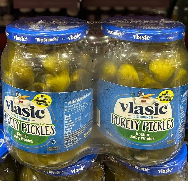 Vlasic Purely Pickles Kosher Baby Wholes 2 x 946ml