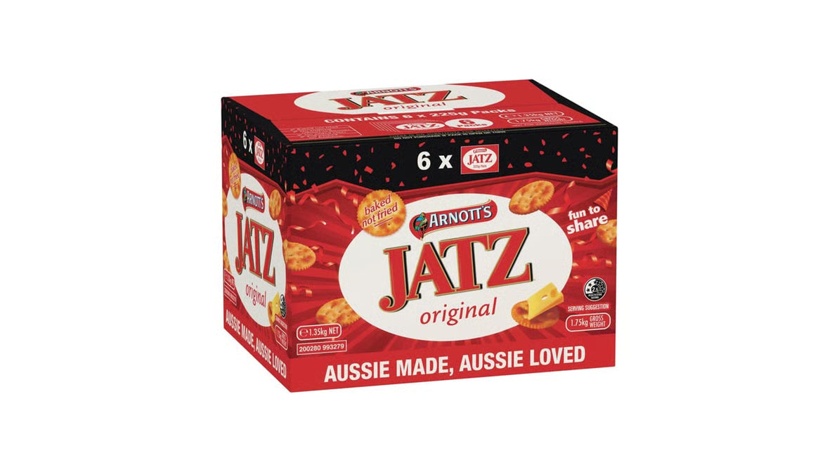 Jatz Crackers 6 x 225g