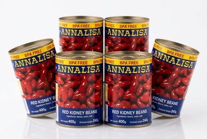 Annalisa Red Kidney Beans 6x400g