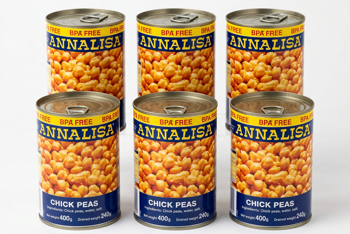 Annalisa Chickpeas 6X400G