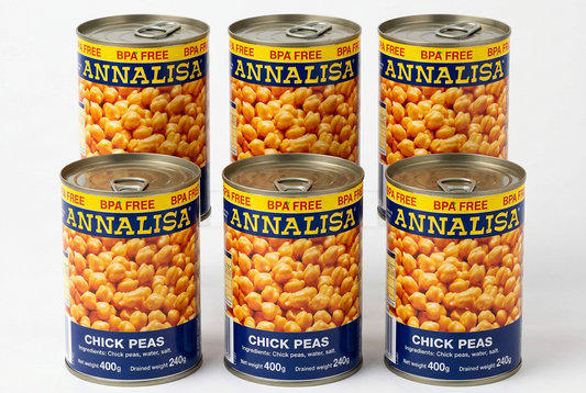 Annalisa Chickpeas 6X400G