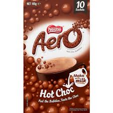 Nestle Aero Hot Choc Sachets 10pk Short Dated June 2024