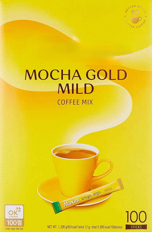 Maxim Mocha Gold Mild Coffee Mix 100 sticks