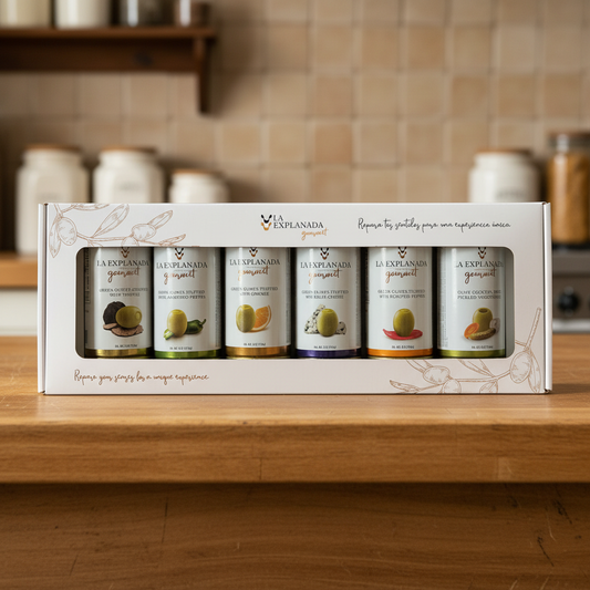 LA EXPLANADA GOURMET ASSORTED OLIVES PACK 6 x 350g
