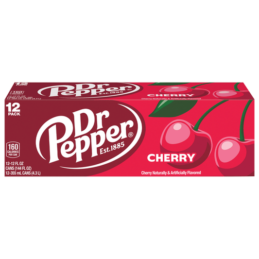 Dr Pepper Cherry 12 x 355ml