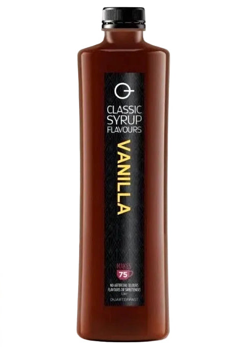 Quarterpast Vanilla Syrup 1.5L