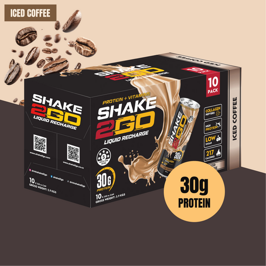 Shake2Go Coffee Protein Shake 10 x 350ml