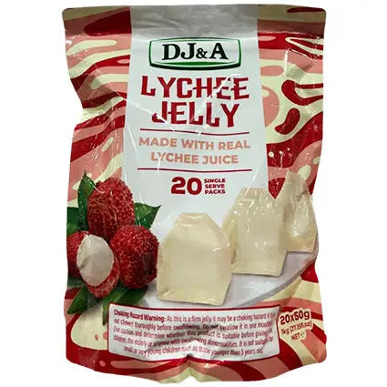 DJ&A Lychee Jelly Multipack 20 x 50g