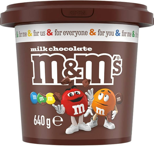 M&M's Milk Chocolate Bucket 640g