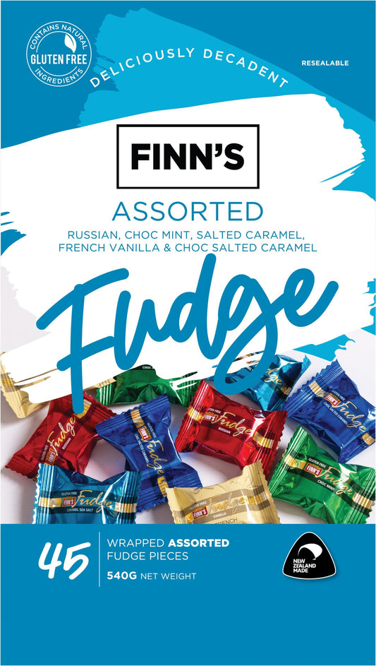 Finns Assorted Fudge 540g