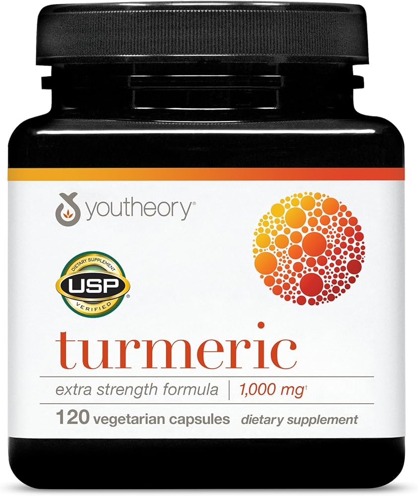 YOUTHEORY TURMERIC EXTRA STRENGTH 120 CAPSULES