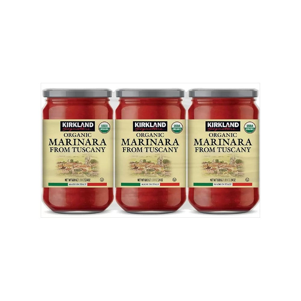 Kirkland Signature Organic Marinara Sauce 3X680G