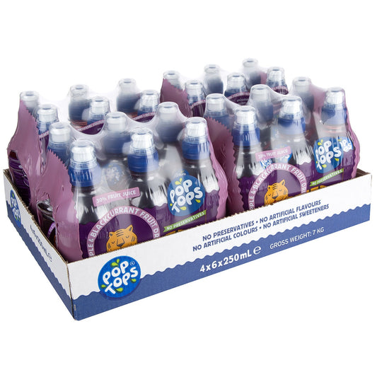 Pop Tops Blackcurrant 24 x 250ml