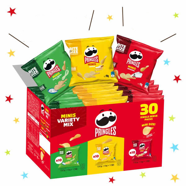 Pringles Minis Variety Mix 30 x 19g