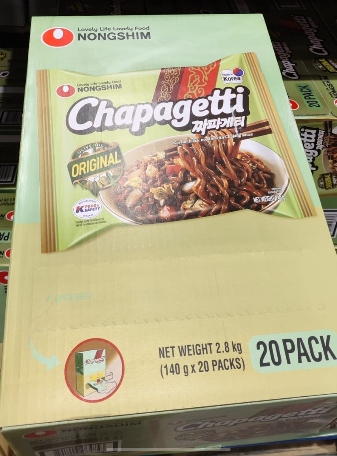 NONGSHIM CHAPAGETTI 20 x 140g