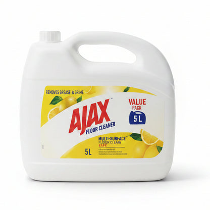 Ajax Lemon Floor Cleaner 5L