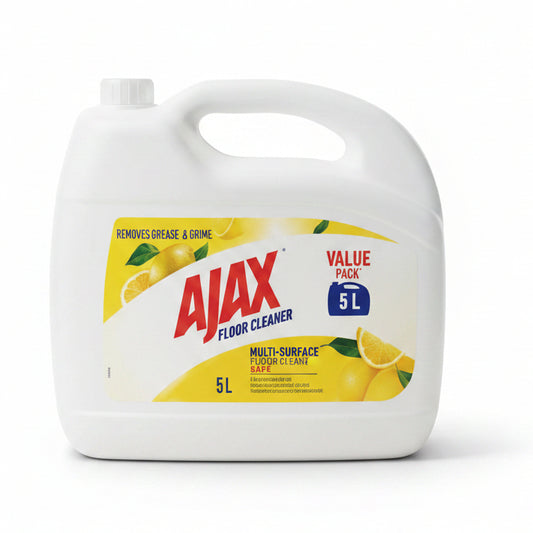Ajax Lemon Floor Cleaner 5L
