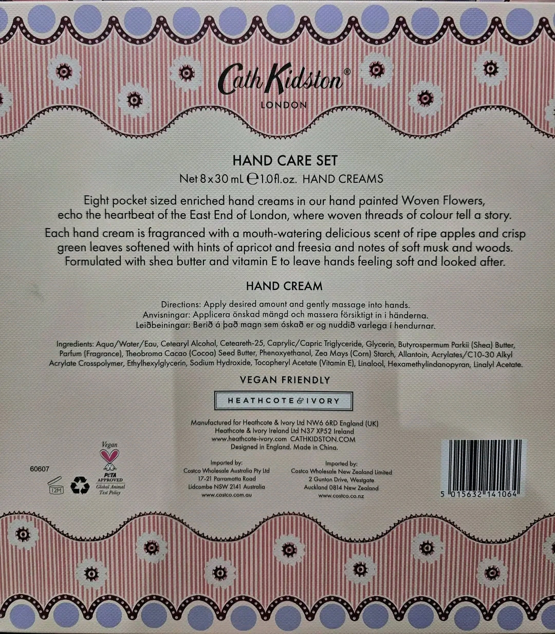 Cath Kidston Hand Cream Set 8 x 30ML