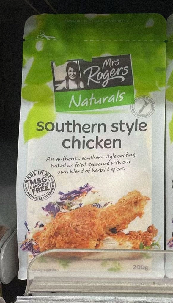 Mrs Rogers Naturals Southern Style Chicken Coating 200g