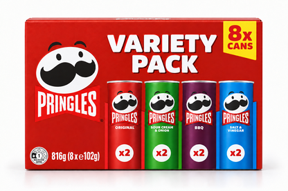 Pringles Variety Pack 8 x 102g