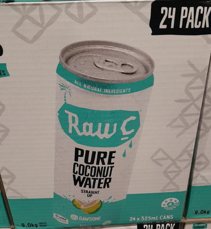 RAWC Coconut Water 24 x 325ml