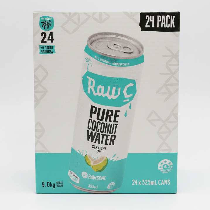 RAWC Coconut Water 24 x 325ml