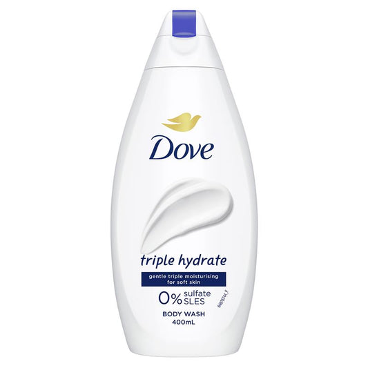 Dove Triple Hydrate Body Wash 400ml