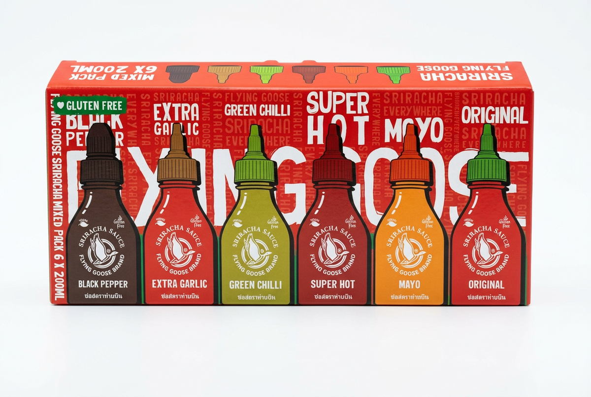 Flying Goose Entertaining Sauce Set 6x200ml