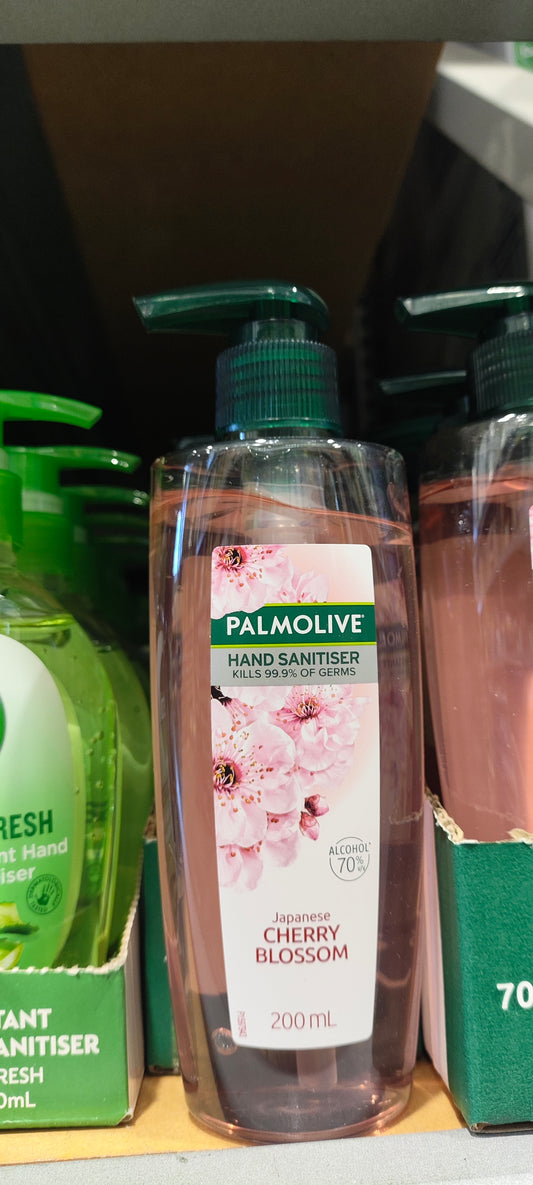 Palmolive Japanese Cherry Blossom Antibacterial Hand Sanitiser 200ml