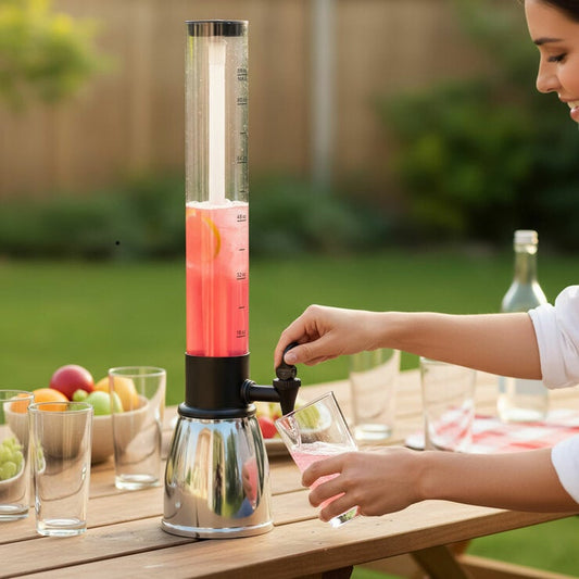 MESA Beverage Tower with Removable Ice Tube 2.6L