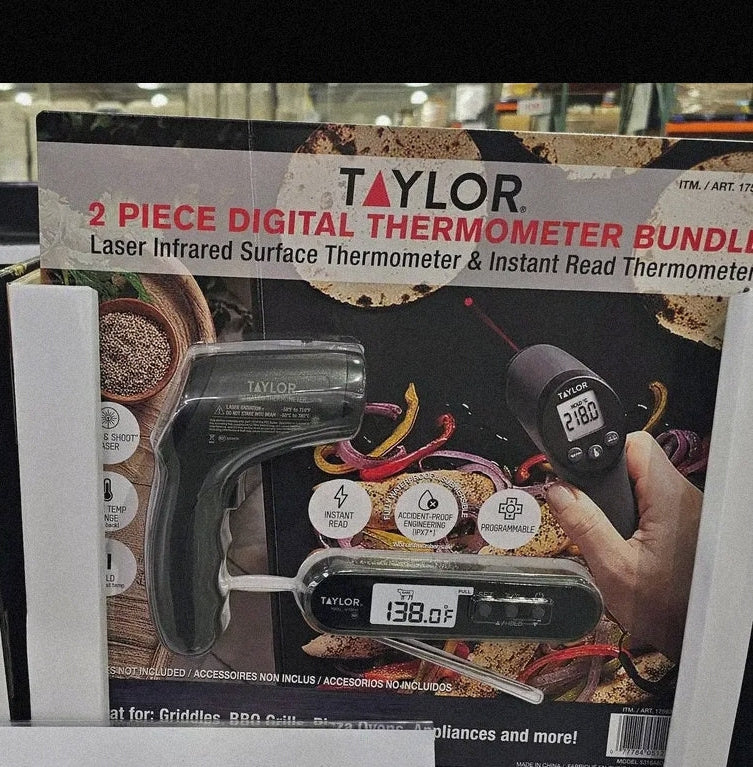 Taylor Digital Thermometer 2 Piece Set