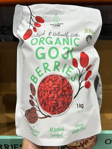 Red Side Organic Dried Goji Berry 1 kg