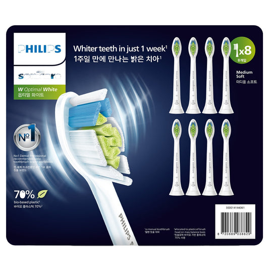 PHILIPS SONICARE W2 BRUSH HEAD 8PK