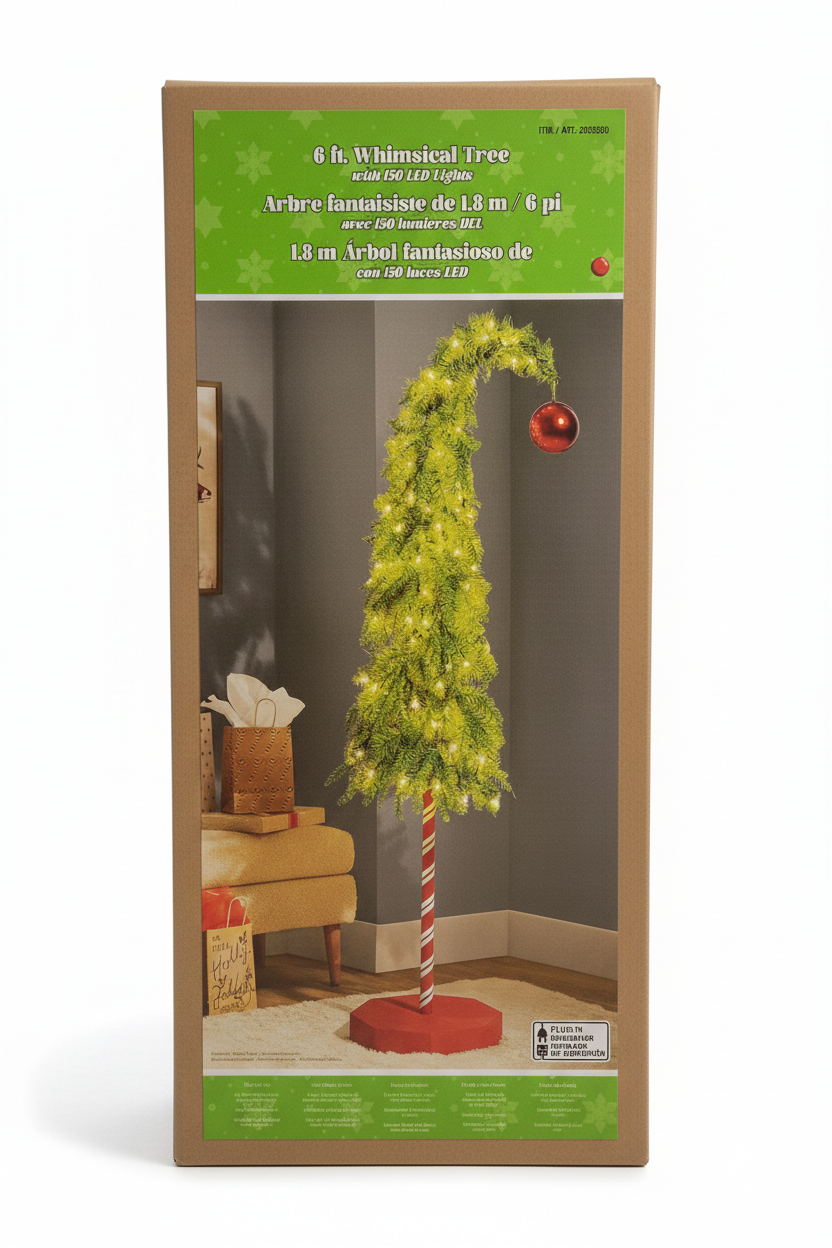 Whimsical Tree 6ft/1.8m with 150 LED Lights (Limit 1 Per Customer)