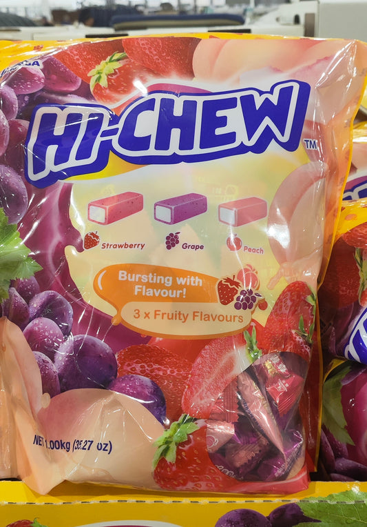 HI-CHEW CHEWY FRUIT CANDY 1KG