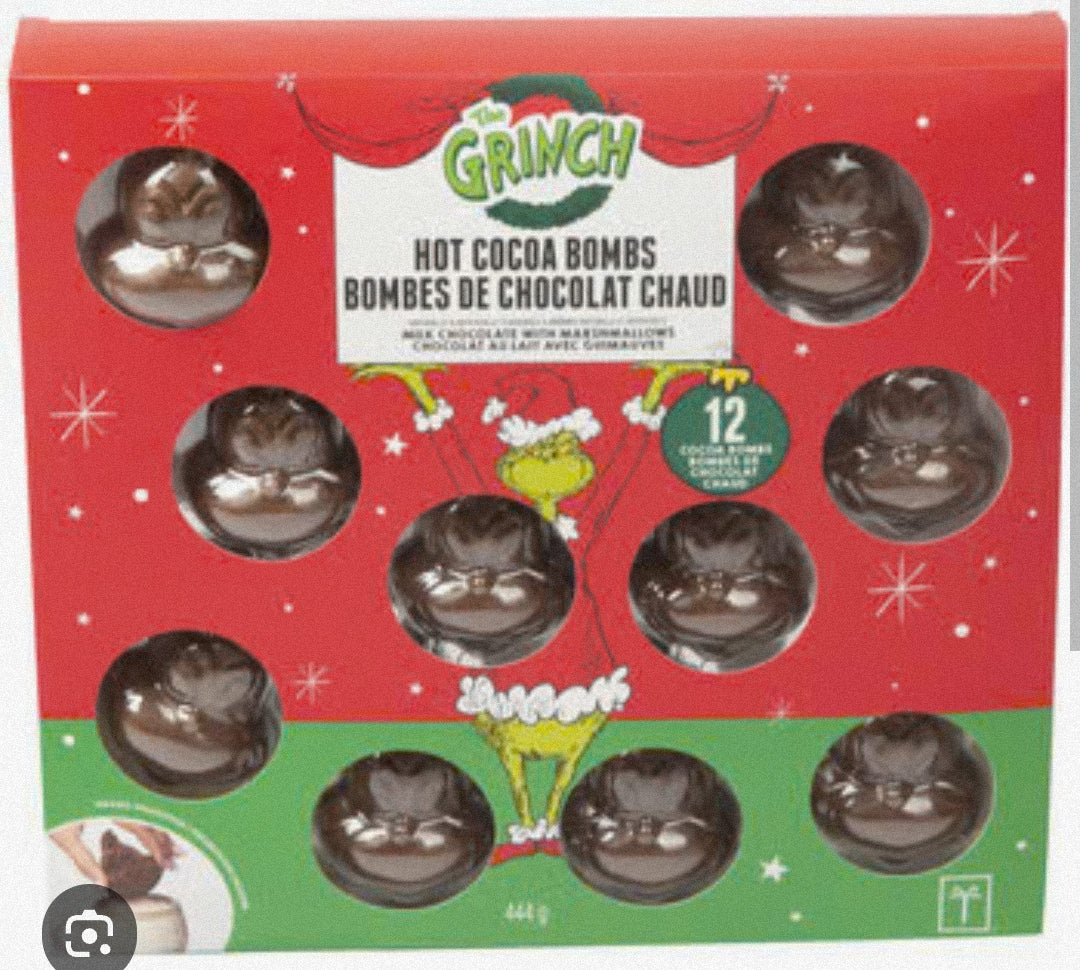 The Grinch Figural Cocoa Bomb 12CT