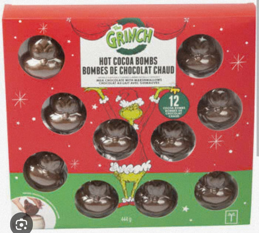 The Grinch Figural Cocoa Bomb 12CT