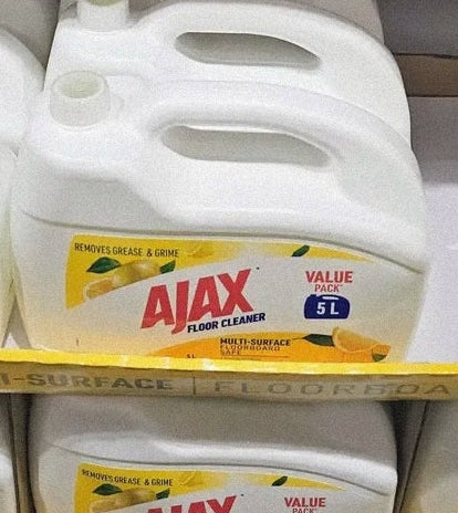 Ajax Lemon Floor Cleaner 5L