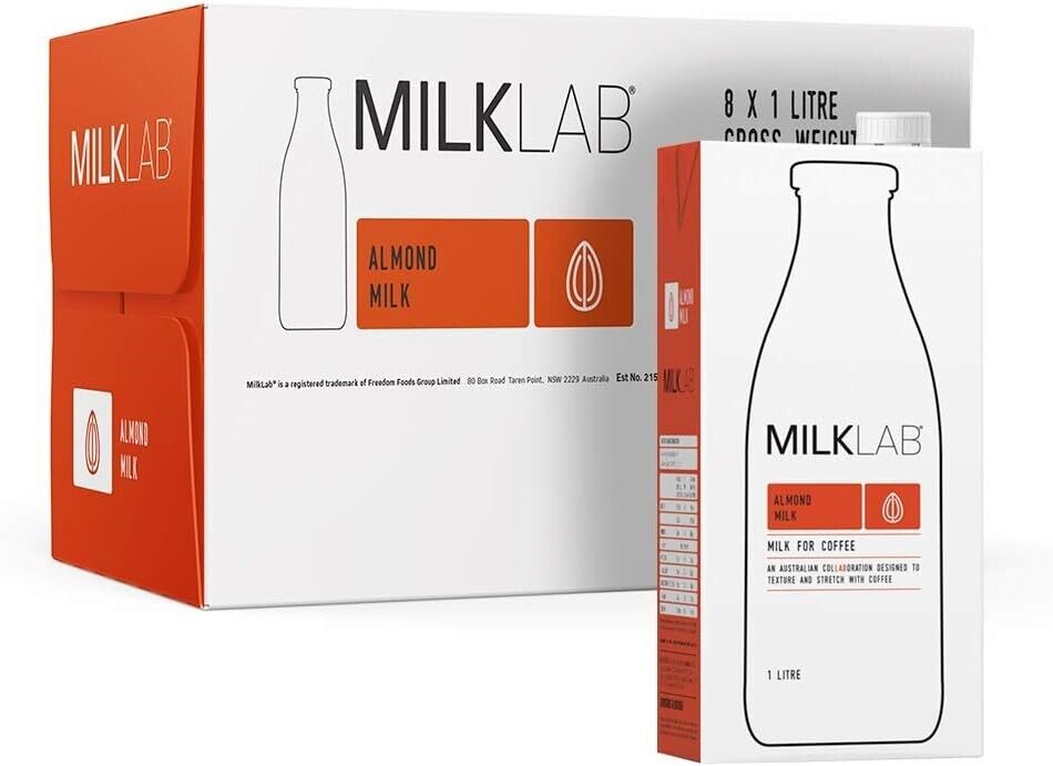 MILKLAB ALMOND BARISTA MILK 8 X 1L
