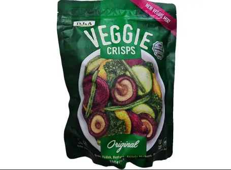 DJ&A Veggie Crisps 330 g